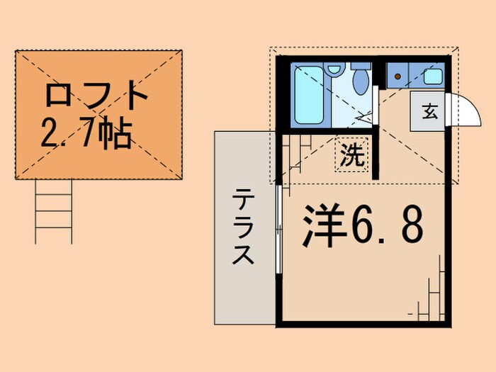 物件間取画像