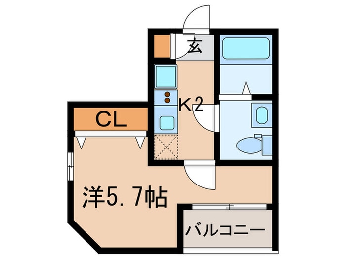 ベルエクラ品川の物件間取画像