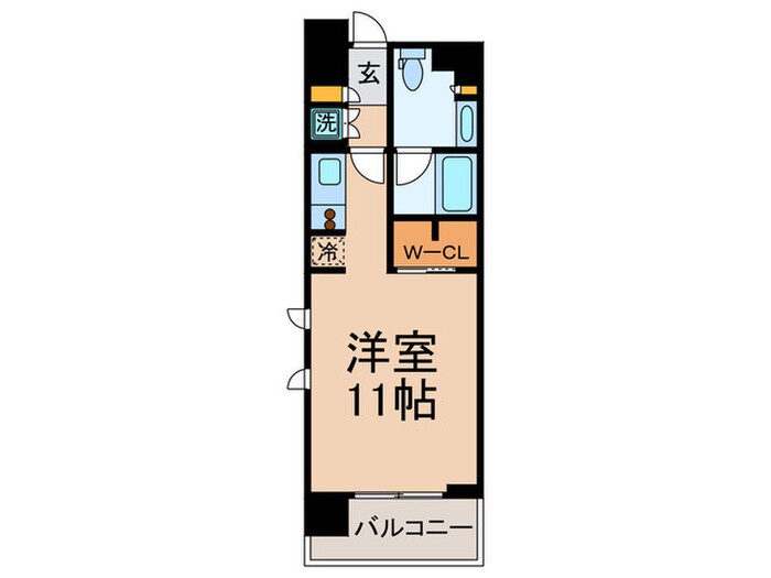 カスタリア大森の物件間取画像