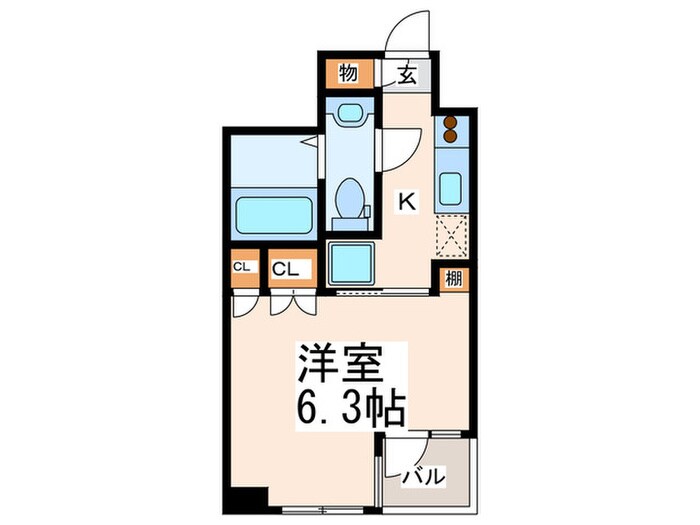 KDXレジデンス東新宿の物件間取画像