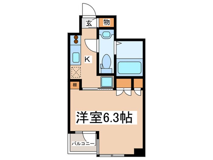 KDXレジデンス東新宿の物件間取画像