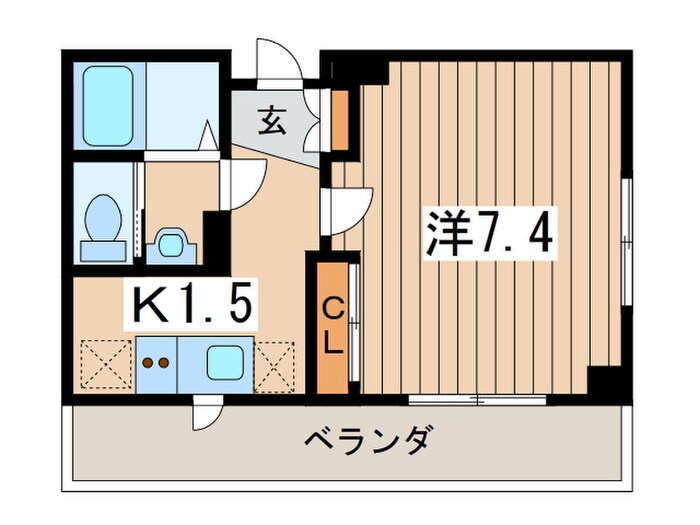 Primal Machidaの物件間取画像