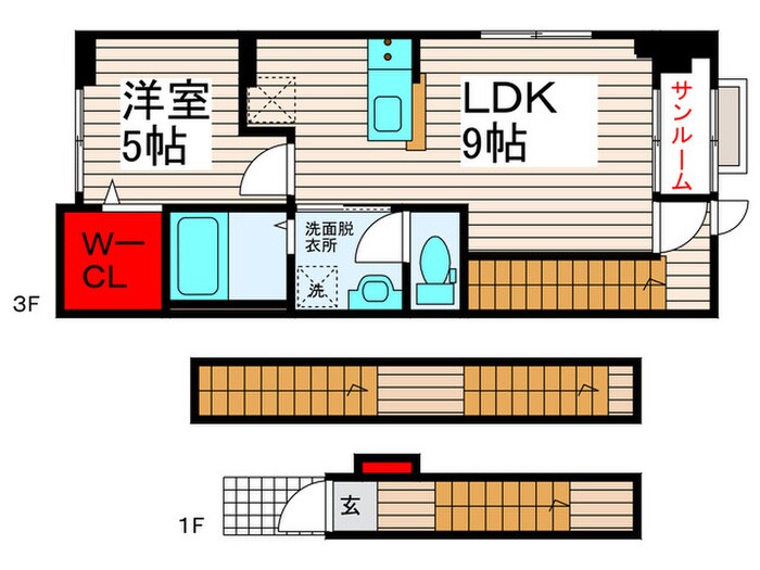 ISOLAの物件間取画像