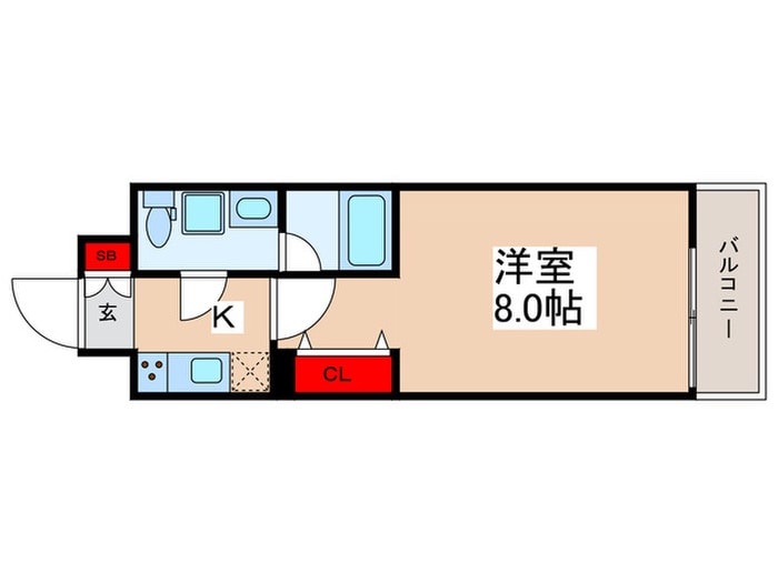 RELUXIA墨田八広(403)の物件間取画像