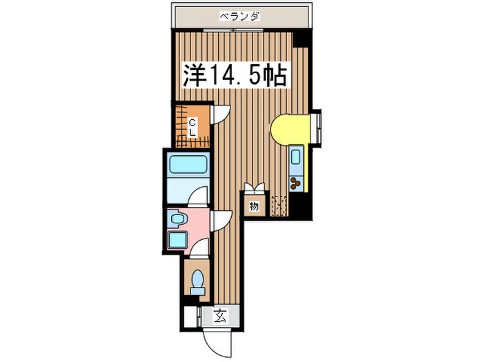 プログレンス横須賀本町の物件間取画像