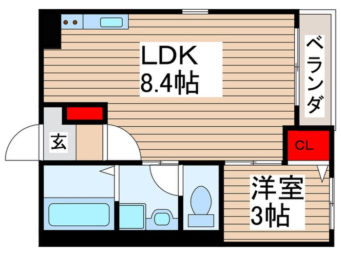 ベレガンス流山セントラルパークの物件間取画像