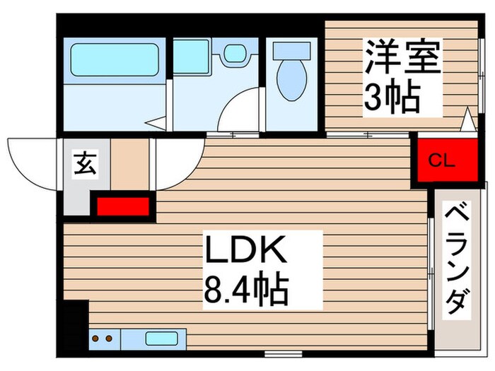 ベレガンス流山セントラルパークの物件間取画像