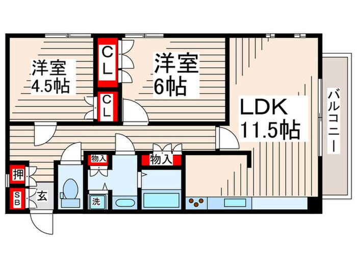 ＲＡＩＡの物件間取画像