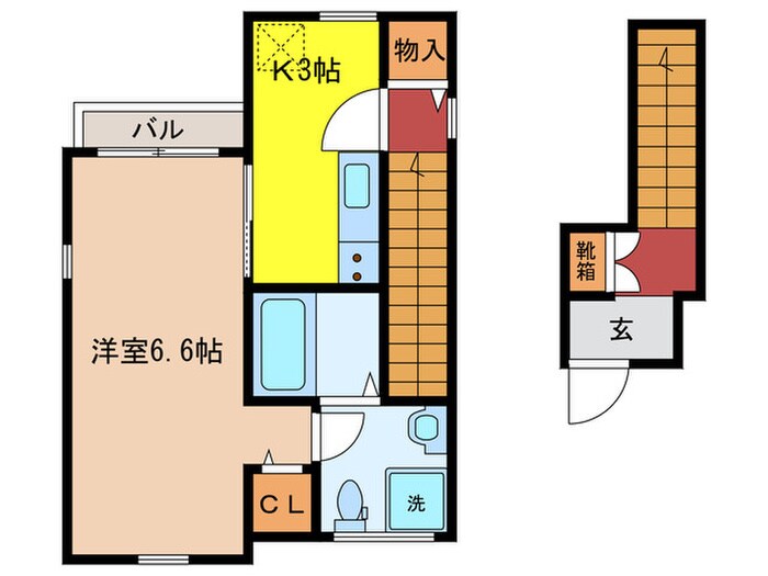 Ｇｒｅｅｎ　Ｃｏｕｒｔ上中里の物件間取画像