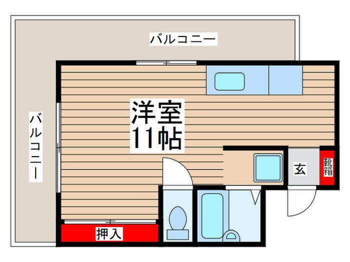 ジャコワ柳橋の物件間取画像