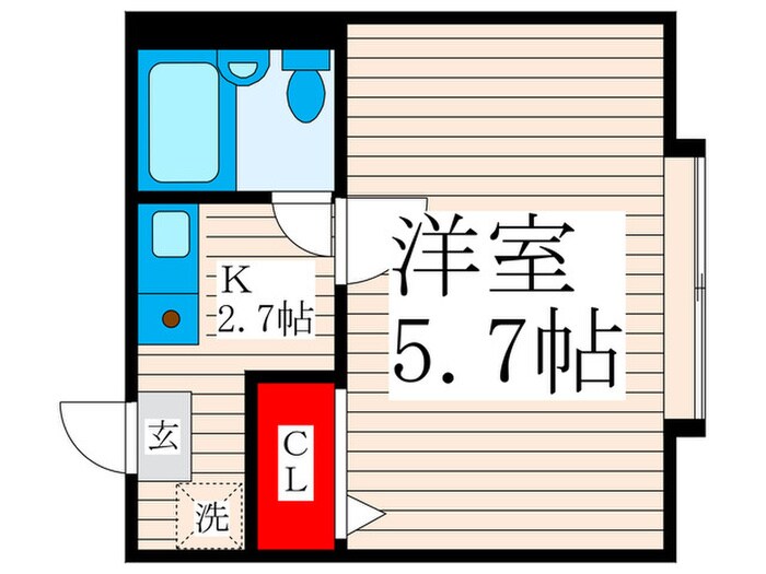 サニ－コ－ト北葛西Ⅱの物件間取画像