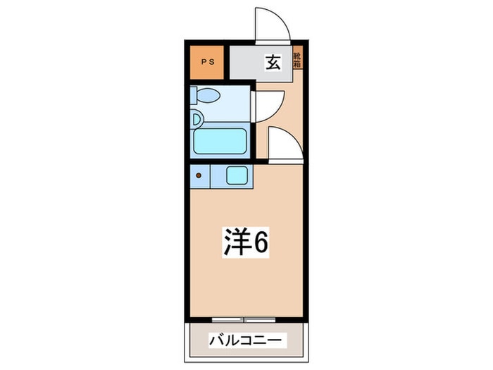 プレステージ西谷の物件間取画像