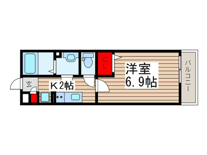 リブリ・ラシーナⅡの物件間取画像