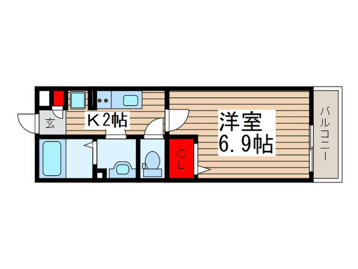 リブリ・ラシーナⅡの物件間取画像