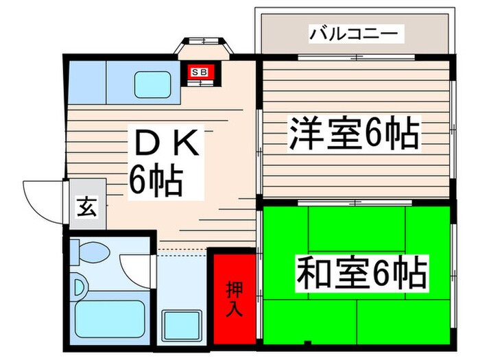 アドラブールの物件間取画像