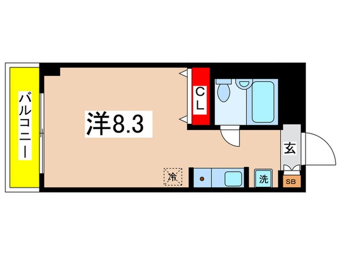 ＡＤ百合ヶ丘の物件間取画像