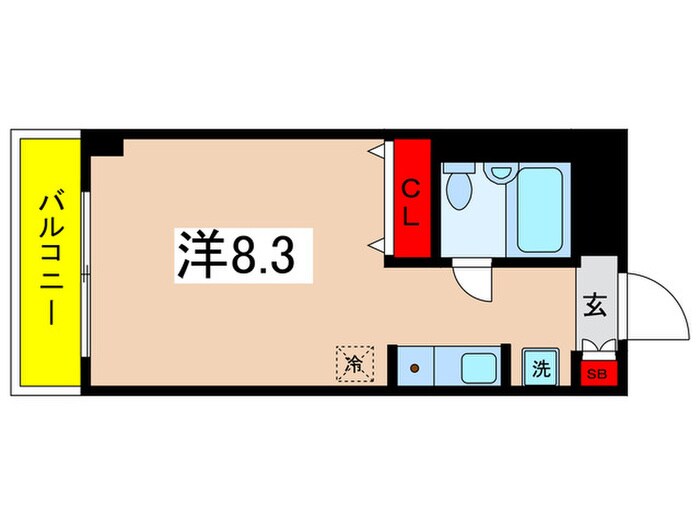 ＡＤ百合ヶ丘の物件間取画像