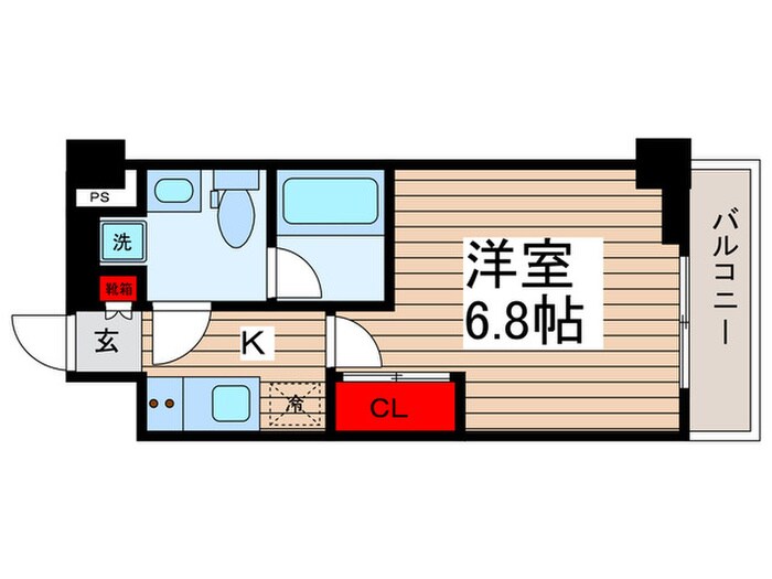 ＢＰＲレジデンス南行徳の物件間取画像