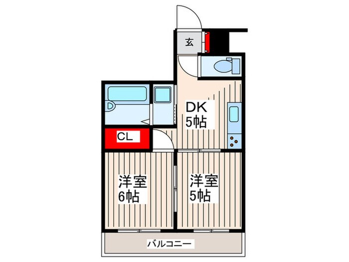 ユタカビルの物件間取画像