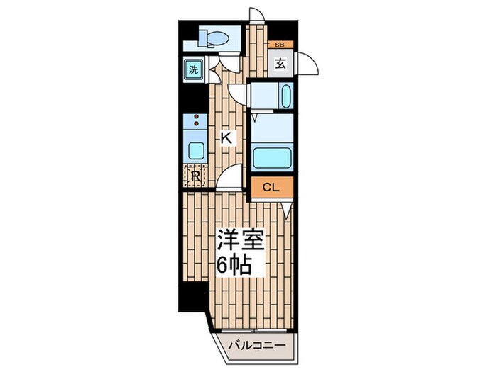 サニークレスト蒲田WESTの物件間取画像