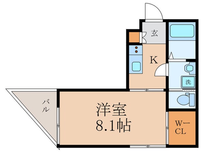カーサ・ココリータの物件間取画像