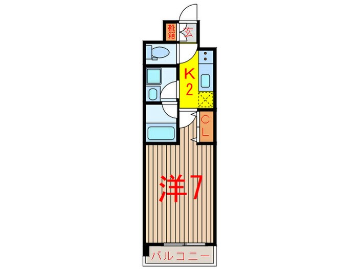 ラポ－ル上板橋(213)の物件間取画像