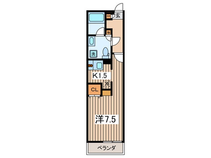 リブリ・西谷の物件間取画像