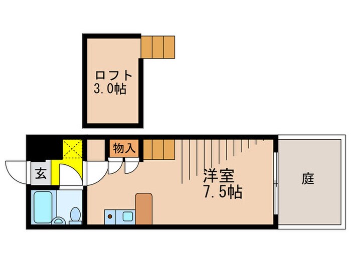 ピュア中丸の物件間取画像