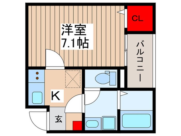 仮）ジーメゾン見沼新提の物件間取画像