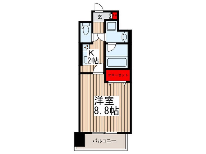 FUTURE HOKIMAの物件間取画像