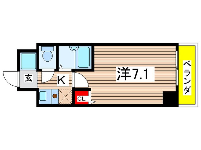 プライムアーバン住吉の物件間取画像