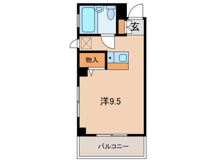 アベニュー千歳台の物件間取画像