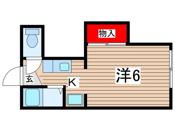 ミワハイムの物件間取画像