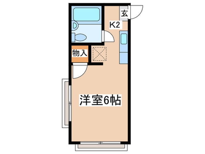 グランドヒル岡上Ｂの物件間取画像