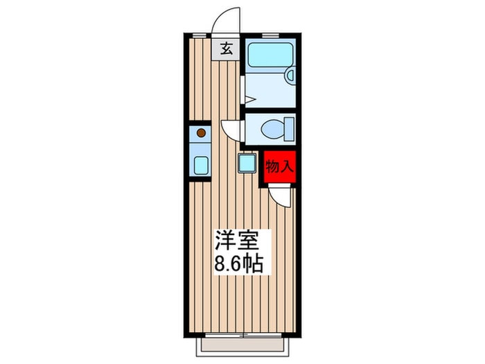 フォレスト東大宮の物件間取画像