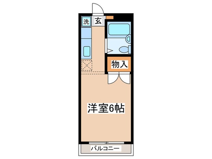 ミルローゼの物件間取画像