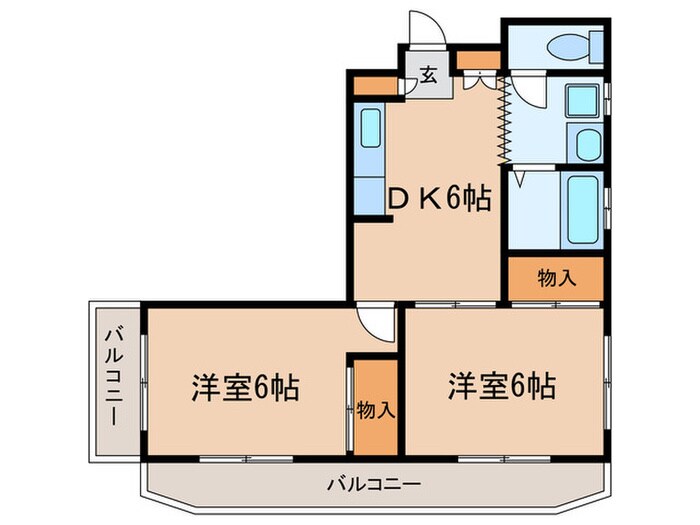 サンスクエア成増の物件間取画像