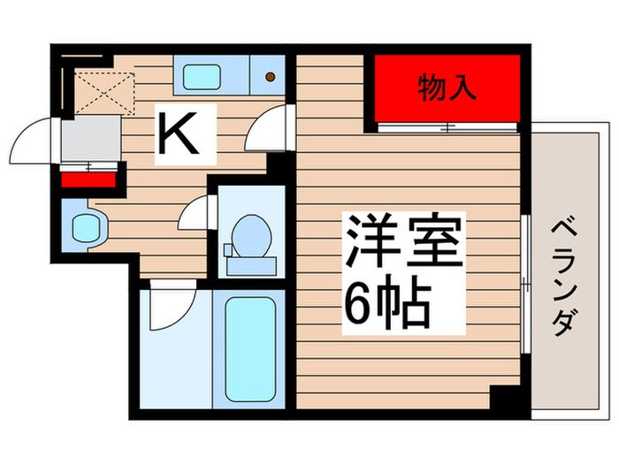 クレール柏の物件間取画像