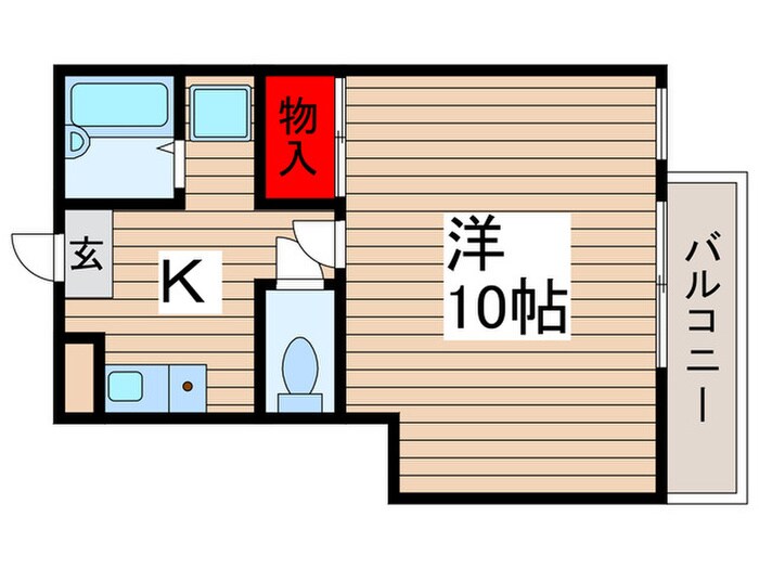 ロイヤルコ－ポ弐番館の物件間取画像