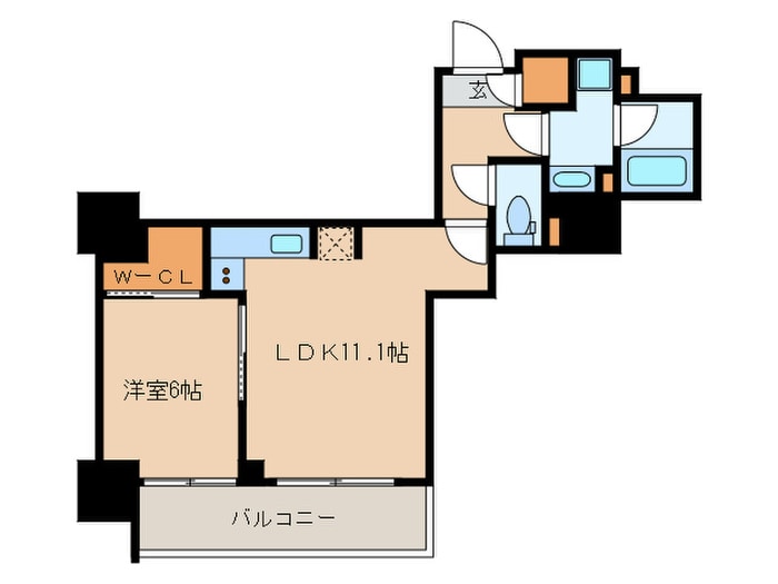 パークアクシス御茶ノ水の物件間取画像