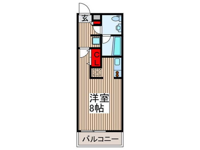 クリシェの物件間取画像