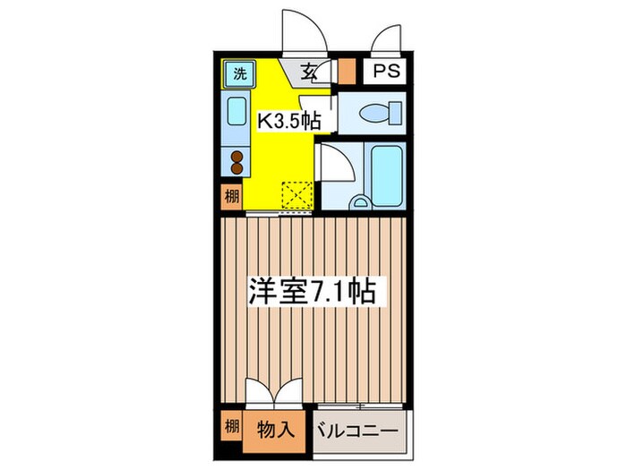 物件間取画像
