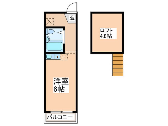 アイメゾン別所の物件間取画像