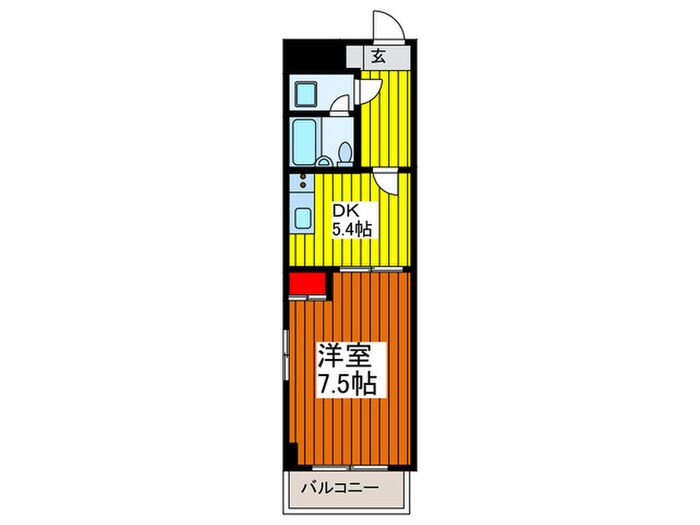 ﾗｲｵﾝｽﾞﾏﾝｼｮﾝ川口幸町の物件間取画像