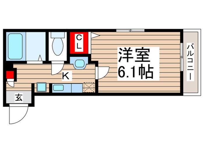 ＭＥＬＤＩＡ船堀Ⅱの物件間取画像