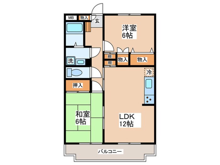 KTD羽村の物件間取画像