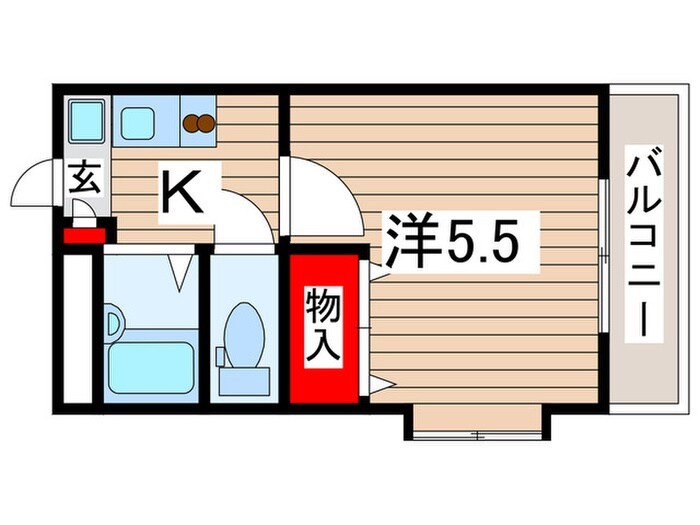 マ－チの物件間取画像