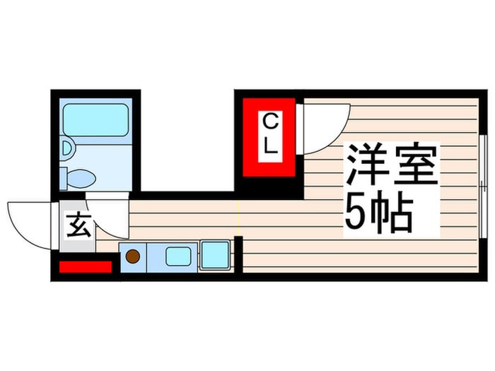 ジェントリ－ムの物件間取画像