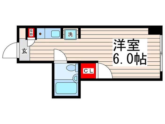 ジェントリ－ムの物件間取画像