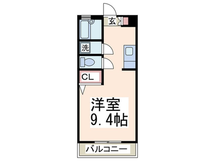 エスペーロの物件間取画像